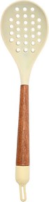Κουτάλα Τρυπητή 34.5εκ. Estia Allure Ivory 01-37178
