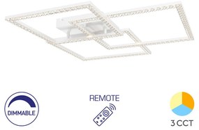 Φωτιστικό Οροφής Braytron BH17-04990 Λευκό (White) CCT3