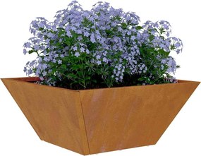 vidaXL Γλάστρα Κήπου Σκ rusty 35 x 35 x 15 εκ.