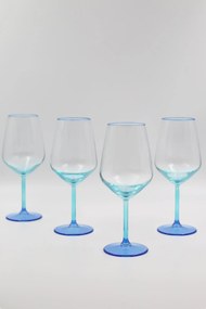 Wine Glass Set (4 Pieces) Marsilya 490 Blue
Turquoise