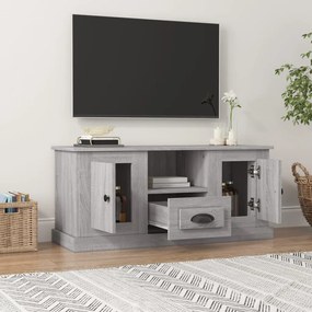 vidaXL Έπιπλο Τηλεόρασης Γκρι Sonoma 100x35,5x45 εκ. Επεξ. Ξύλο