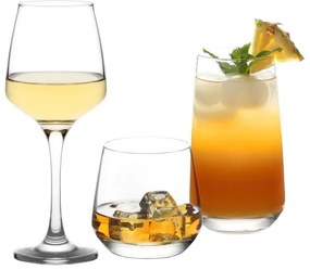 Σετ 6τεμ. Ποτήρια Κρασιού Κολωνάτο LAL 295ml - LAV