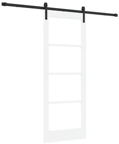 vidaXL Συρόμενη Πόρτα Άλλο ORKDAL Λευκό 78 x 202 εκ.