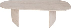 Coffee Table Ovalis - Travertine Travertine