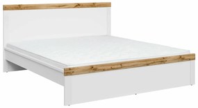 Κρεβάτι Boston AS116, 180x200, Πλαστικοποιημένη μοριοσανίδα, 189x204.5x100.5cm
