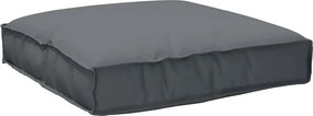 vidaXL Μαξιλάρι Ανθρακί 80 x 80 x 12 cm Ύφασμα Όξφορντ