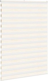 vidaXL Ζέβρα τυφλή μπεζ μάρμαρο Πλάτος υφάσματος 155,9 εκ. Πολυεστέρας