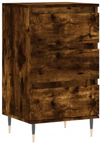 vidaXL Συρταριέρα Καπνιστή Δρυς 40 x 35 x 70 εκ. από Επεξεργ. Ξύλο