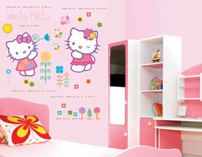Hello Kitty αυτοκόλλητα τοίχου XL Ango 5193