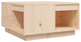 vidaXL Τραπεζάκι Σαλονιού 60x61x32,5 εκ. από Μασίφ Ξύλο Πεύκου