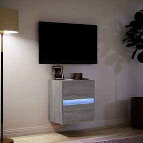 ΈΠΙΠΛΟ ΤΟΙΧΟΥ ΤΗΛΕΟΡΑΣΗΣ ΜΕ LED ΓΚΡΙ SONOMA 41X31X45 ΕΚ. 852281