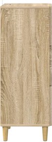vidaXL Ντουλάπι με Συρτάρια Sonoma Δρυς 33 x 34,5 x 90 εκ