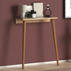 Κονσόλα Fiona Megapap από μελαμίνη χρώμα oak 60x22x76εκ. - GP022-0060,2