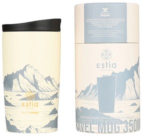 ESTIA ΘΕΡΜΟΣ TRAVEL MUG SAVE THE AEGEAN 350ml ALPINE ESSENCE 01-25625