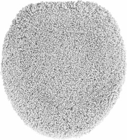 vidaXL Σετ Μάτ Μπάνιου Αντιολισθητικό 3 pcs Γκρι PP