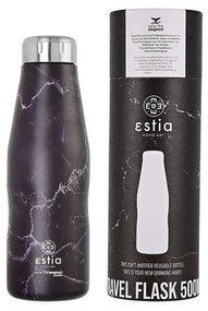 Estia 01-16609 Travel Flask Save Aegean Μπουκάλι Θερμός 500ml, Μαύρο