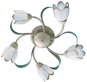 Φωτιστικό Οροφής Πολύφωτο Homelighting Caren 77-2191 White