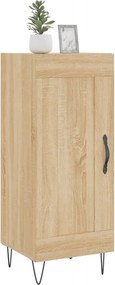 vidaXL Ντουλάπι Sonoma Δρυς 34,5x34x90 εκ. από Επεξεργασμένο Ξύλο