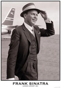 Αφίσα Frank Sinatra - London Airport 1961, (59.4 x 84 cm)