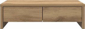 vidaXL Βάση Οθόνης με Συρτάρια Αρτισιανή Δρυς 50x27x15 εκ Επεξεργ Ξύλο