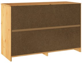 vidaXL Συρταριέρα "DRAMMEN" 111x43x73,5 εκ Μασίφ ξύλο πεύκου