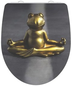 SCHÜTTE Κάθισμα Λεκάνης RELAXING FROG Γυαλιστ. + Soft-Close Duroplast - Πολύχρωμο