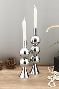Stewehome Σετ 2 τεμαχίων διακοσμητικών μεταλλικών κηροπηγίων