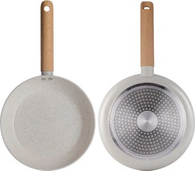 Τηγάνι Κεραμικό Αντικολλητικό 24cm CERAMIC Lamart LT1315 Λευκό