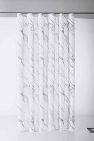 Κουρτίνα Μπάνιου Marble Silver 180X200