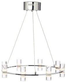 Φωτιστικό Οροφής LED Aca Ionian JNDP32LED52CH Chrome
