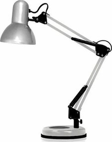 Πορτατίφ Γραφείου Ø15 με Βάση-Βραχίονα 53cm Νίκελ