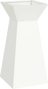 vidaXL Γλάστρα Πυλώνας 2 τμχ. Λευκό 35 x 35 x 73 εκ.