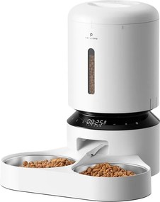 Petlibro Granary διανομέας τροφής με διπλό μπολ 5L (λευκό)