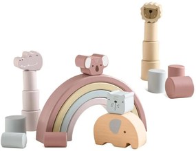 Παιδικό σετ με τουβλάκια Joyland Animal Blocks - 10.00Χ10.00Χ10.00cm