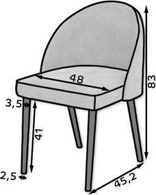 Καρέκλα Colossus 84