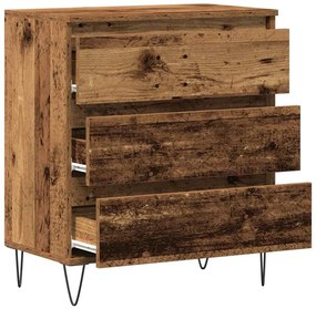vidaXL Πλαϊνό γραφείο Παλαιό ξύλο 60 x 35 x 70 cm Επεξεργασμένο ξύλο