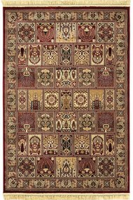 Χαλί Persia 6283 Burgundy Με Κρόσσι New Plan 160X230cm