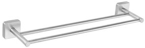 Karag 4262 99 Quattro Πετσετοκρεμάστρα διπλή 60cm Σατινέ