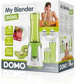 Μπλέντερ Κύπελλο DOMO DO436BL Πράσινο 600 ml