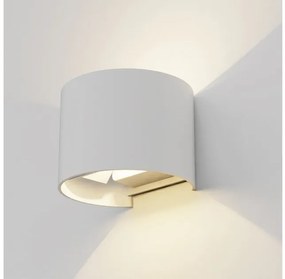 Απλίκα Φωτιστικό Τοίχου LED 6W IP65 3CCT Flathead It Lighting-80203520-Λευκό 80203520