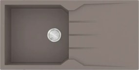 Sanitec Ultra Granite 811 (100x50) - Γρανιτένιος νεροχύτης - Sienna