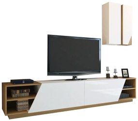 Intrahome ΕΠΙΠΛΟ ΤΗΛΕΟΡΑΣΗΣ NELSPRUICASABLANCALTCASABLANCAI .01 ΜΕΛΑΜΙΝΗ ΛΕΥΚΟ - ΚΑΡΥΔΙ 240x37.5x47Yεκ. intraho-1645825