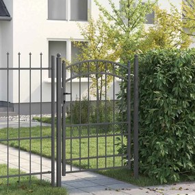 vidaXL Πύλη Φράχτη EMMEN 170 x 100 εκ. Ατσάλι με Επικάλυψη Πούδρας