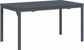 vidaXL Σέτ φαγητού για κήπο 11 pcs Ανθρακί Ατσάλι με Πούδρα