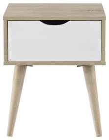 Κομοδίνο ALIDA 40x36x50 Sonoma/Άσπρο