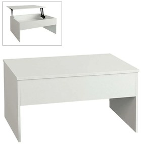 Τραπέζι Σαλονιού Devon 0228165 110x60x44,8cm White