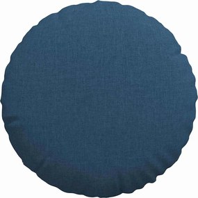 vidaXL Μαξιλάρια καθισμάτων 2 pcs Μπλε Ø40 x 13 εκ ύφασμα