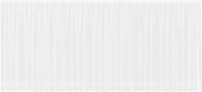 vidaXL Κουρτίνα Δαντέλας με κουρτίνες Λευκό 245 x 900 εκ Πολυεστέρας