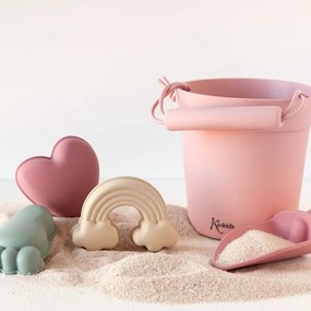 Σετ Κουβαδάκια Παραλίας Kiokids Pink 5τμχ.