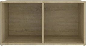 vidaXL Έπιπλα Τηλεόρασης 4 τεμ Sonoma Δρυς 72x35x36,5εκ Επεξ. Ξύλο